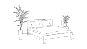 備前陶芸センター_宿舎イメージイラスト